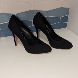 NIB - Rock & Republic black suede heels